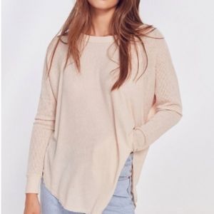 Out from Under Cream Long Sleeve Top